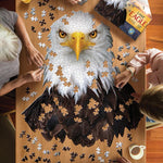 I Am Eagle 550 - Piece Puzzle - Juli's Wearable Art