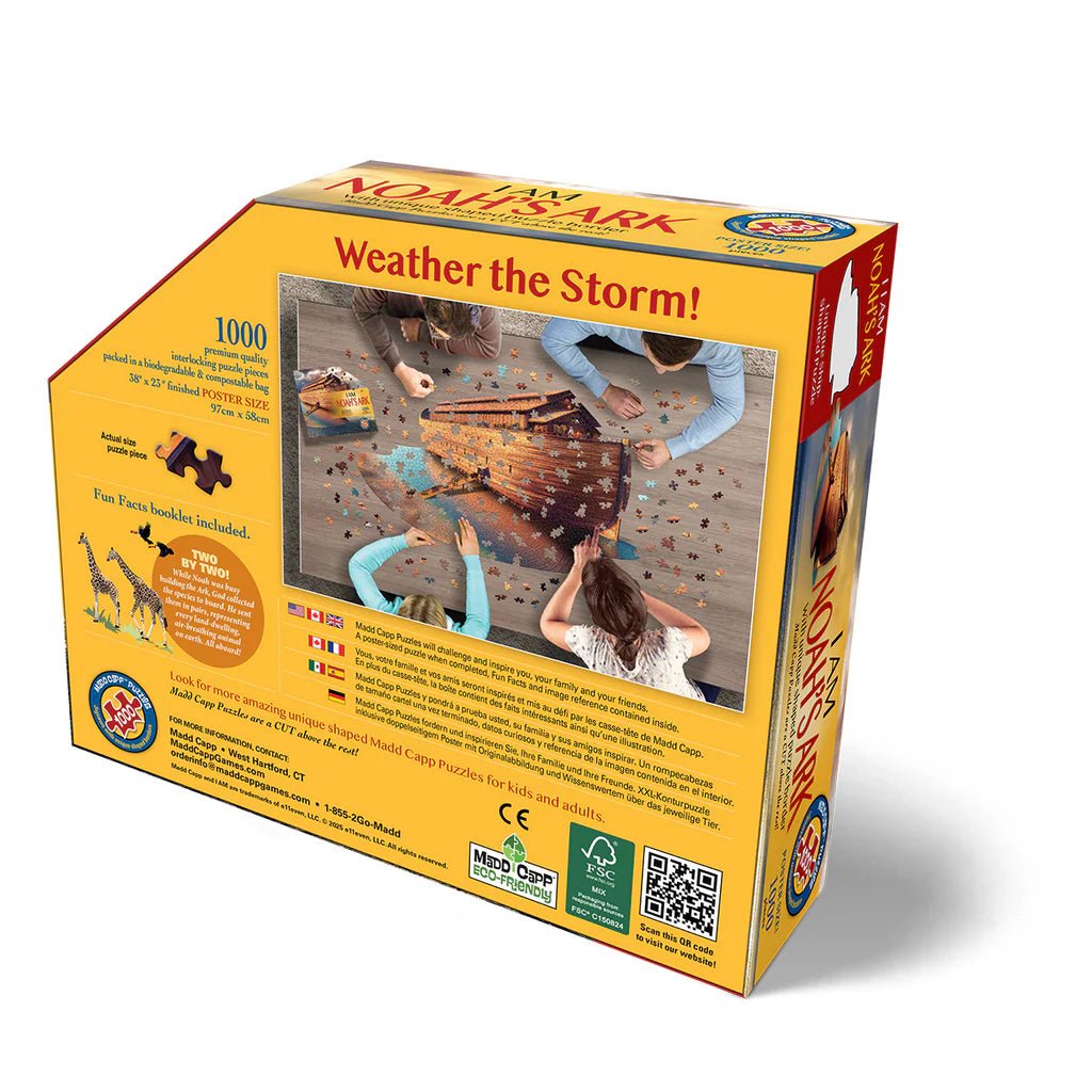 I Am Noah’s Ark – Weather the Storm! 1000 - Piece Puzzle - Juli's Wearable Art