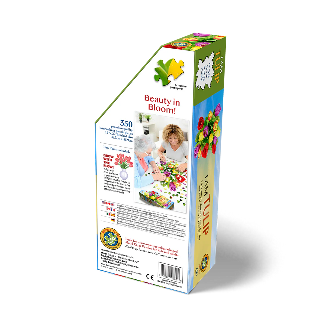 I Am Tulip 350 - Piece Puzzle - Juli's Wearable Art