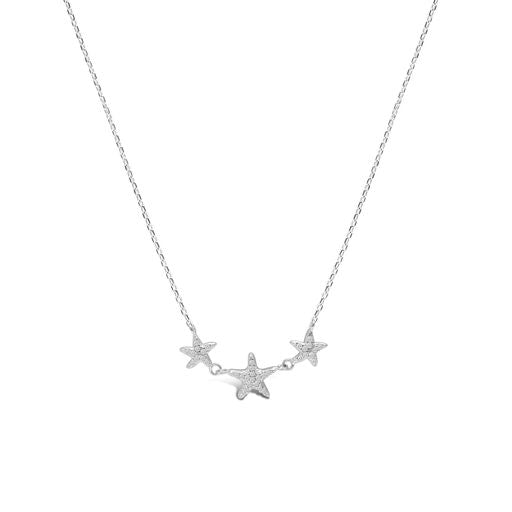 Stia Dancing Starfish Trio Necklaces