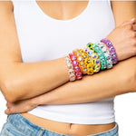 Ice Crystal Bracelets in Assorted Colors - Juli's Wearable Art