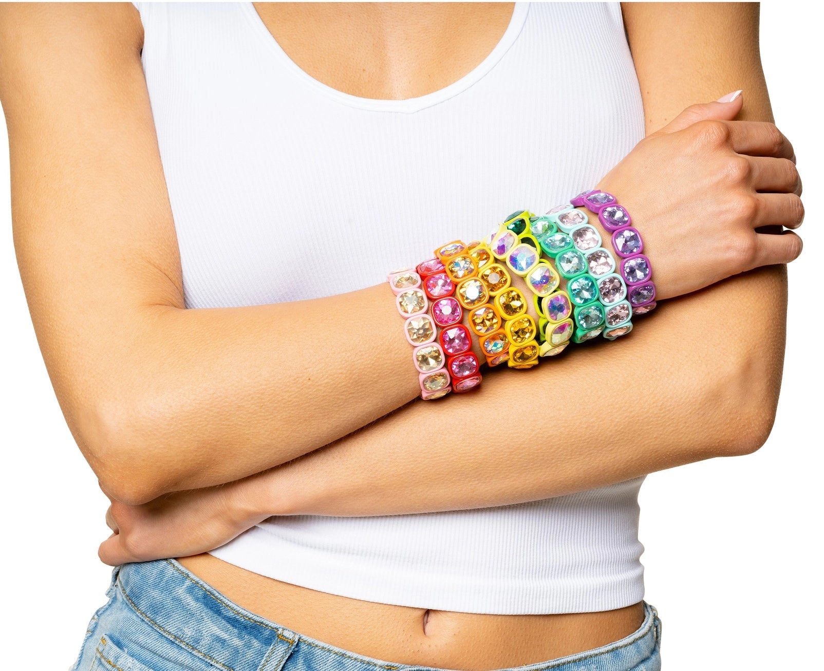 Ice Crystal Bracelets in Assorted Colors - Juli's Wearable Art
