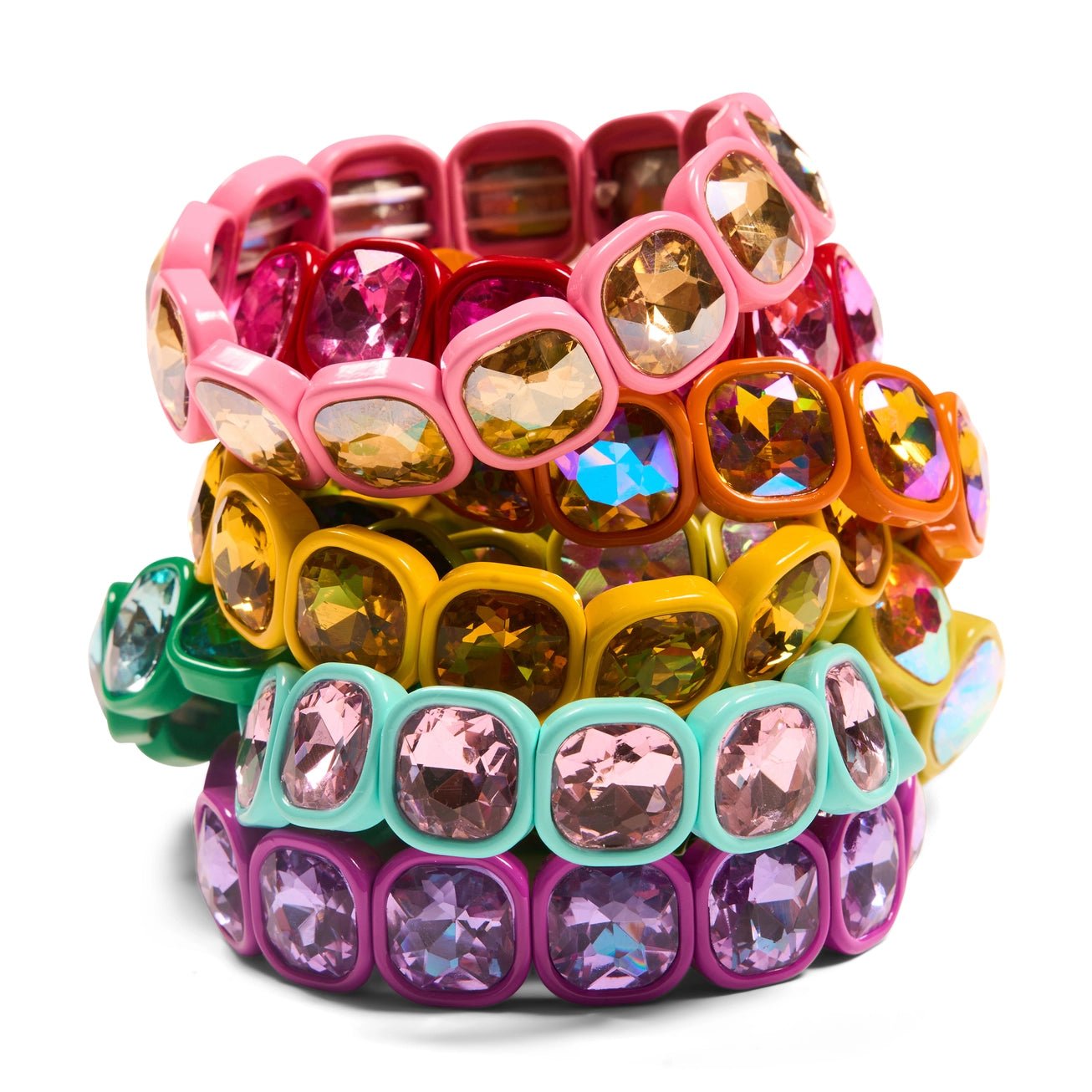 Ice Crystal Bracelets in Assorted Colors - Juli's Wearable Art