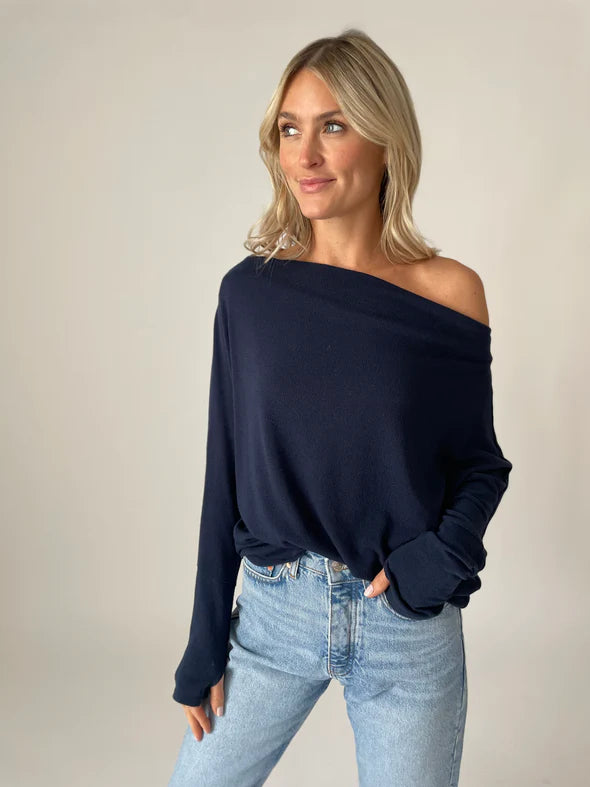 The Anywhere Top- Navy