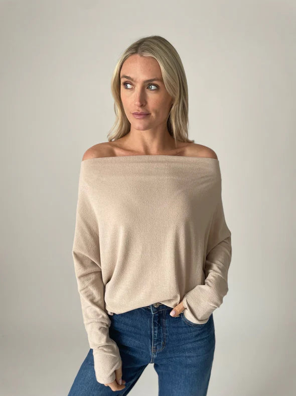 The Anywhere Top- Taupe