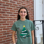 “In My Merry Era” Garland Christmas Tree T-Shirt - Juli's Wearable Art