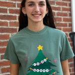 “In My Merry Era” Garland Christmas Tree T-Shirt - Juli's Wearable Art