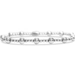 ISLA 24/7 Stretch Bracelet | 3+6mm Plain Bead Combo | Steel - Juli's Wearable Art