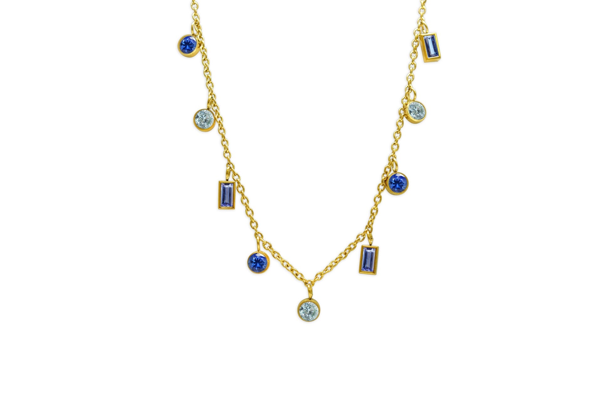 ISLA Anacapri Necklace | Gold | Bella Blues - Juli's Wearable Art