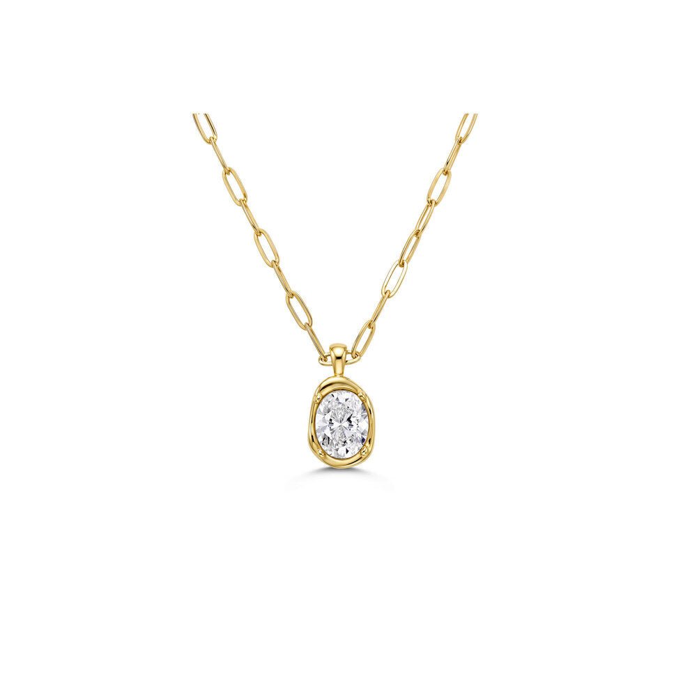 ISLA Crystal Collections | The Sea Stone Necklace | Gold