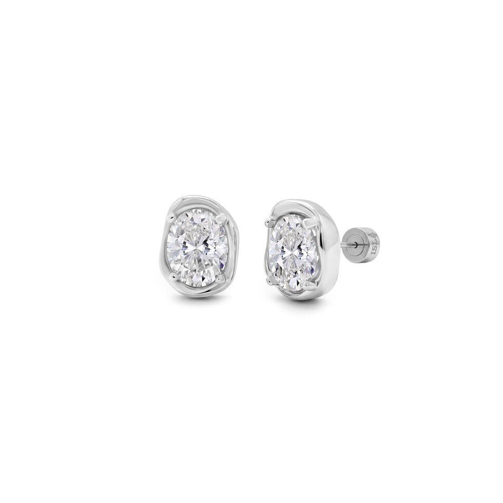 ISLA Crystal Collections- The Sea Stone Studs - Juli's Wearable Art
