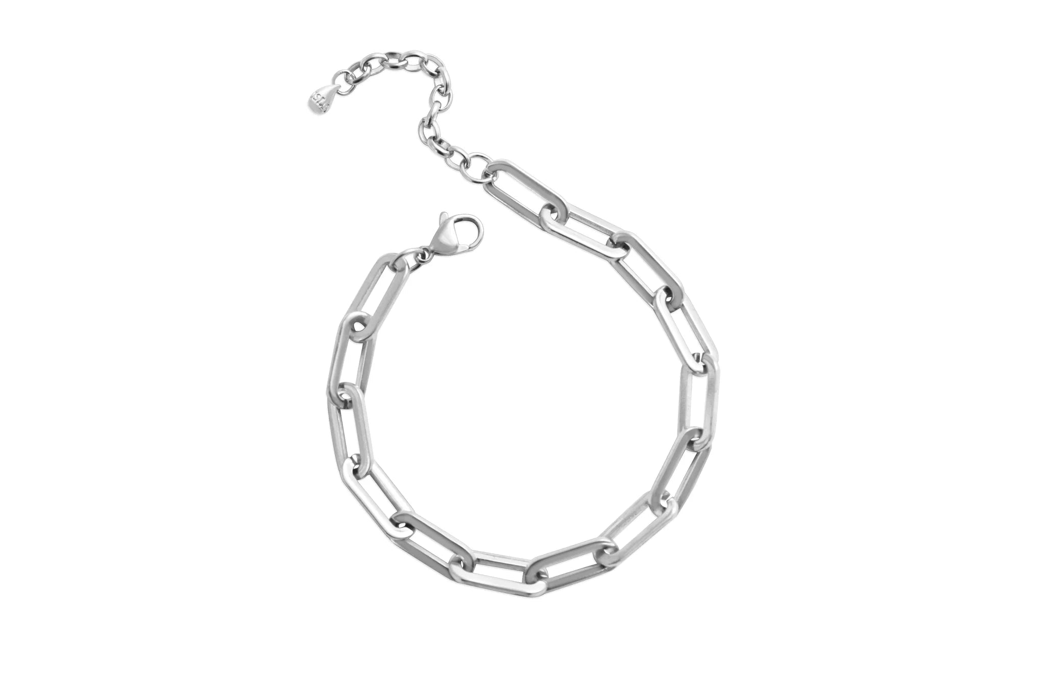 ISLA Everyday Chain Bracelet | Steel Paperclip - Juli's Wearable Art