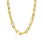 ISLA Everyday Chain Necklace | Gold Paperclip - Juli's Wearable Art