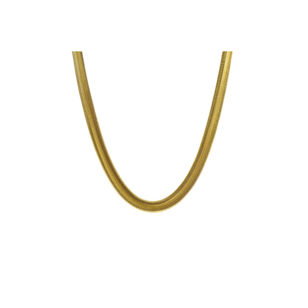 ISLA Everyday Snake Chain Necklace | Gold