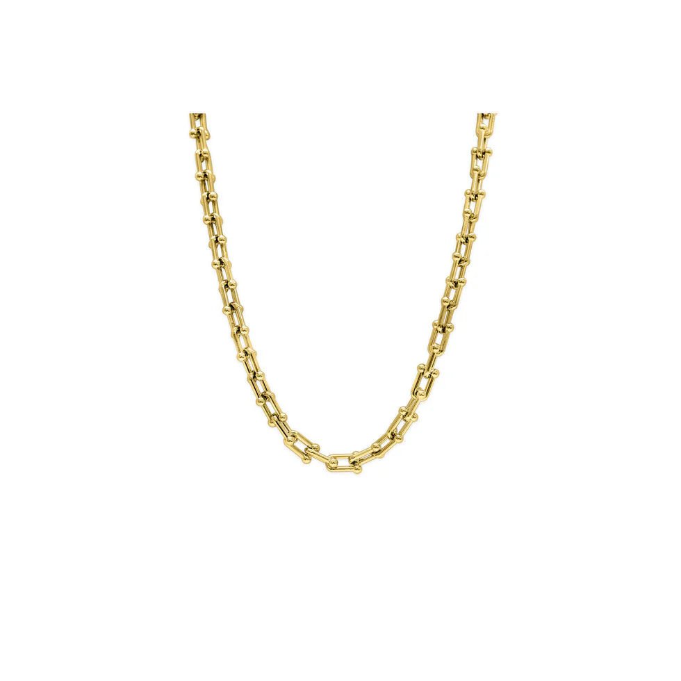ISLA Everyday U - Link Chain Necklace | Gold - Juli's Wearable Art