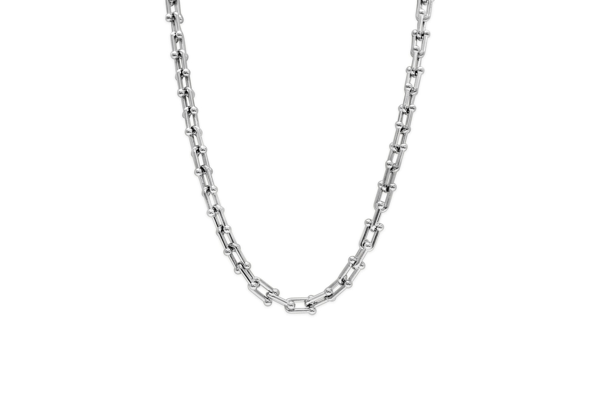 ISLA Everyday U - Link Chain Necklace | Steel - Juli's Wearable Art