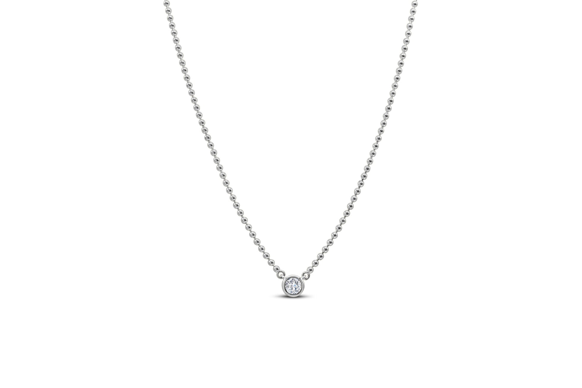 ISLA Having A Ball Solitaire Necklace | Steel - Juli's Wearable Art