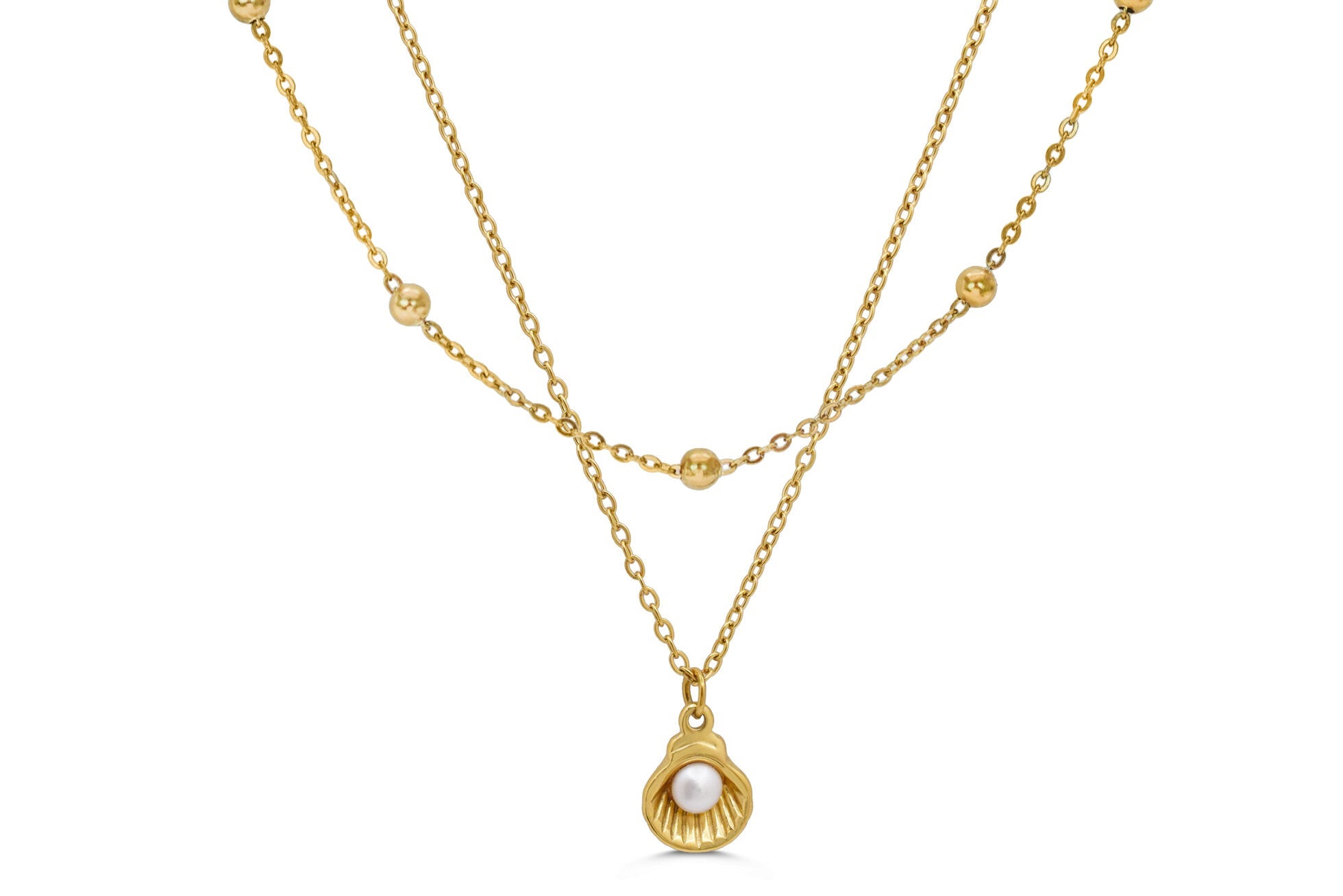 ISLA “Here’s the Skinny” 2-Pack Necklace | Gold | Life's a Beach