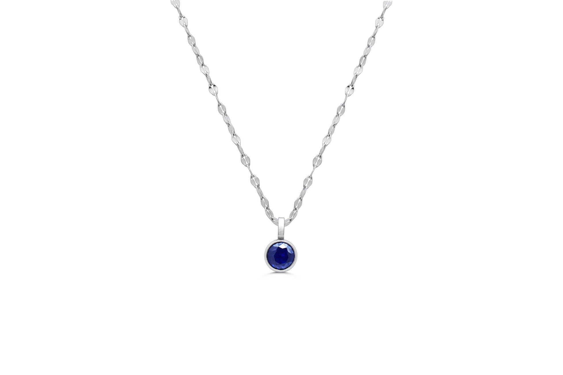 ISLA “Here’s the Skinny” 2 - Pack Necklace | Steel | Bella Blue - Juli's Wearable Art