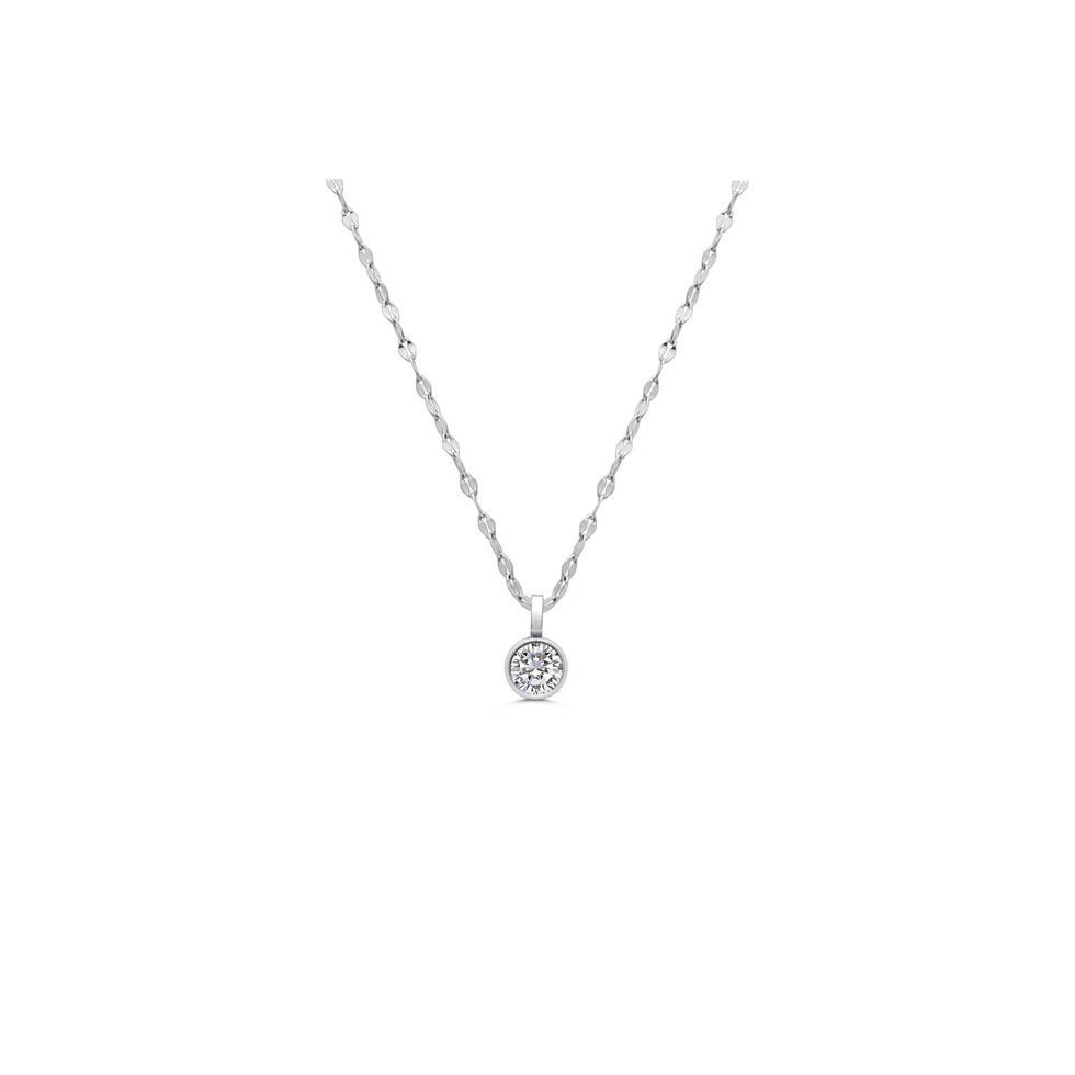 ISLA “Here’s the Skinny” 2 - Pack Necklace | Steel | Clear - Juli's Wearable Art