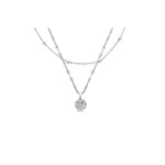 ISLA “Here’s the Skinny” 2 - Pack Necklace | Steel | Clear - Juli's Wearable Art
