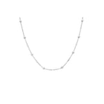 ISLA “Here’s the Skinny” 2 - Pack Necklace | Steel | Clear - Juli's Wearable Art