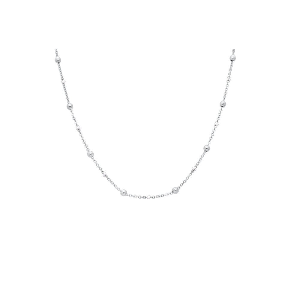 ISLA “Here’s the Skinny” 2 - Pack Necklace | Steel | Clear - Juli's Wearable Art