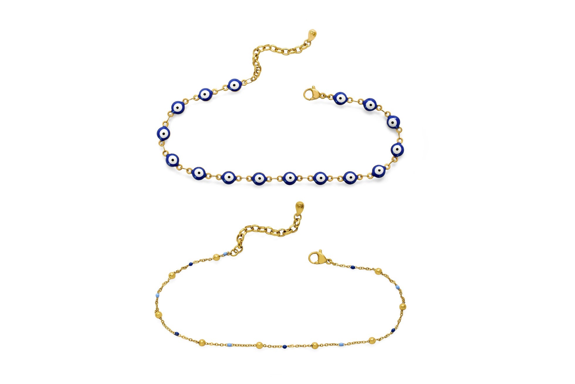 ISLA Here's the Skinny | All Eyes on You Anklet Set | Gold - Juli's Wearable Art