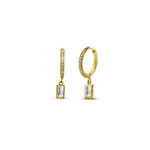 ISLA Hoop Hoop Hooray! Earring Set | Gold | Anacapri Clear - Juli's Wearable Art