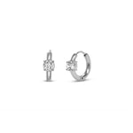 ISLA Hoop Hoop Hooray! Earring Set | Steel | Anacapri Clear - Juli's Wearable Art