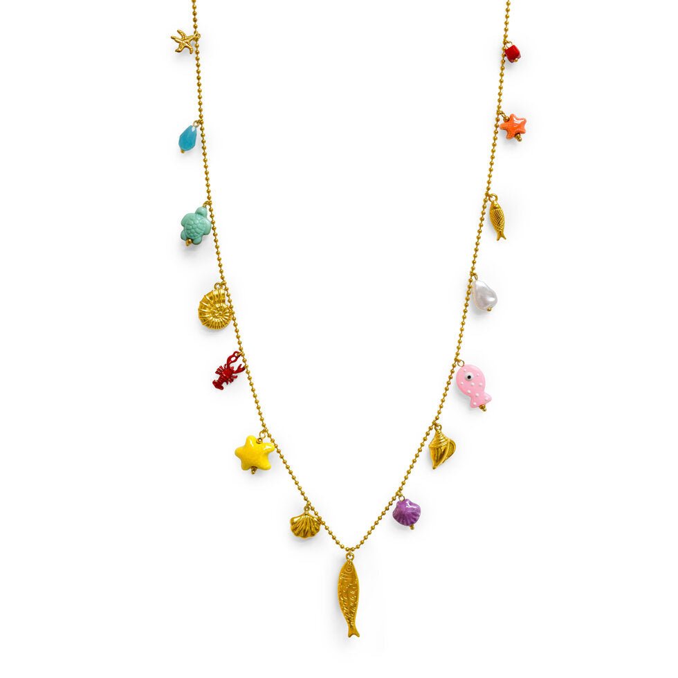 ISLA It's a Shore Thing Necklace | Gold | Go Fish