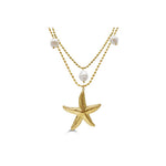 ISLA It's a Shore Thing Necklace | Gold | Star of the Sea - Juli's Wearable Art