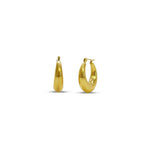ISLA Round Bottom Hoop Earrings - Juli's Wearable Art