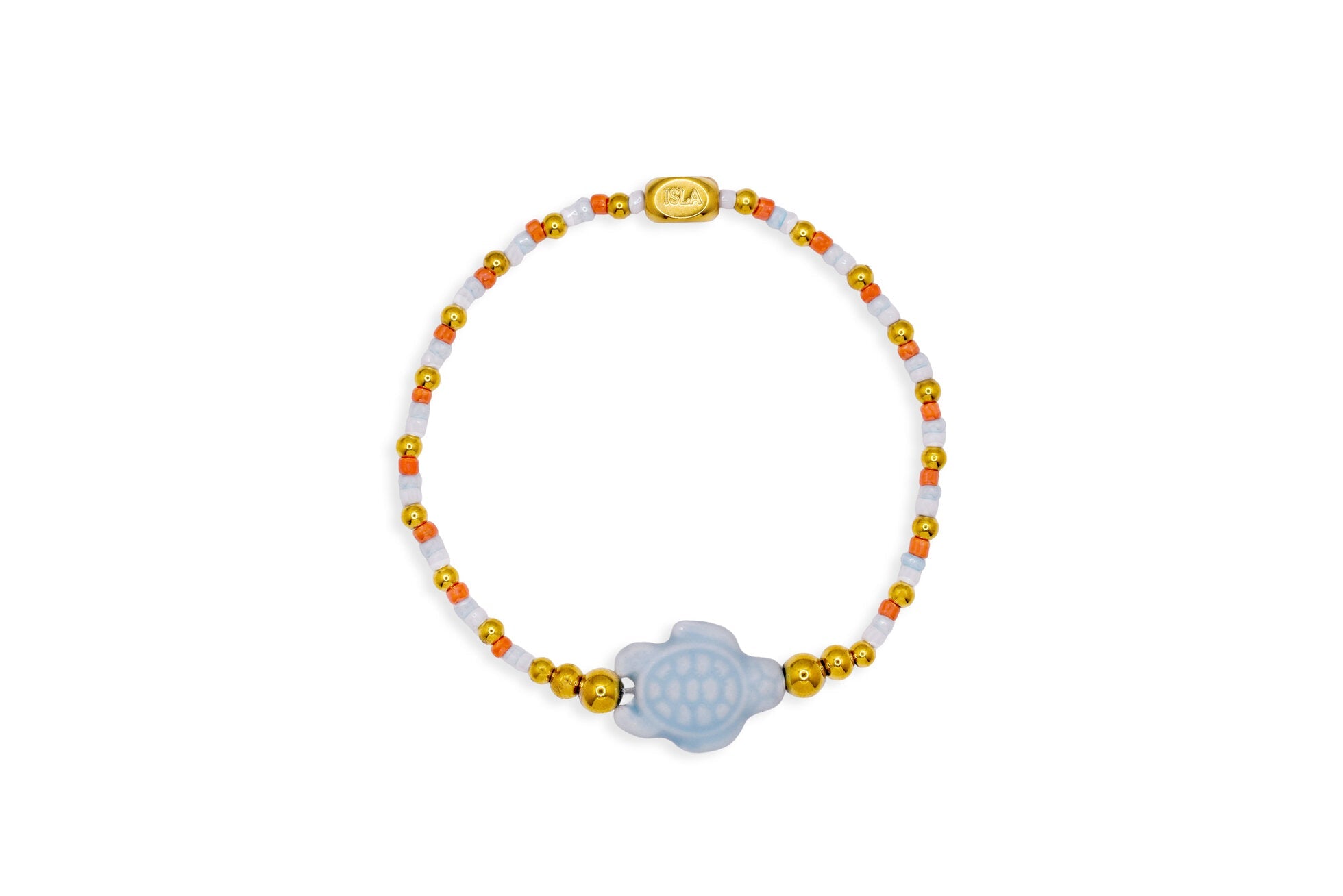 ISLA Stretch of the Sea | Blue Turtle Bracelet - Juli's Wearable Art