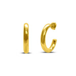 ISLA Weightless Hoop Earrings | Gold - Juli's Wearable Art