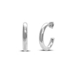 ISLA Weightless Hoop Earrings | Steel - Juli's Wearable Art