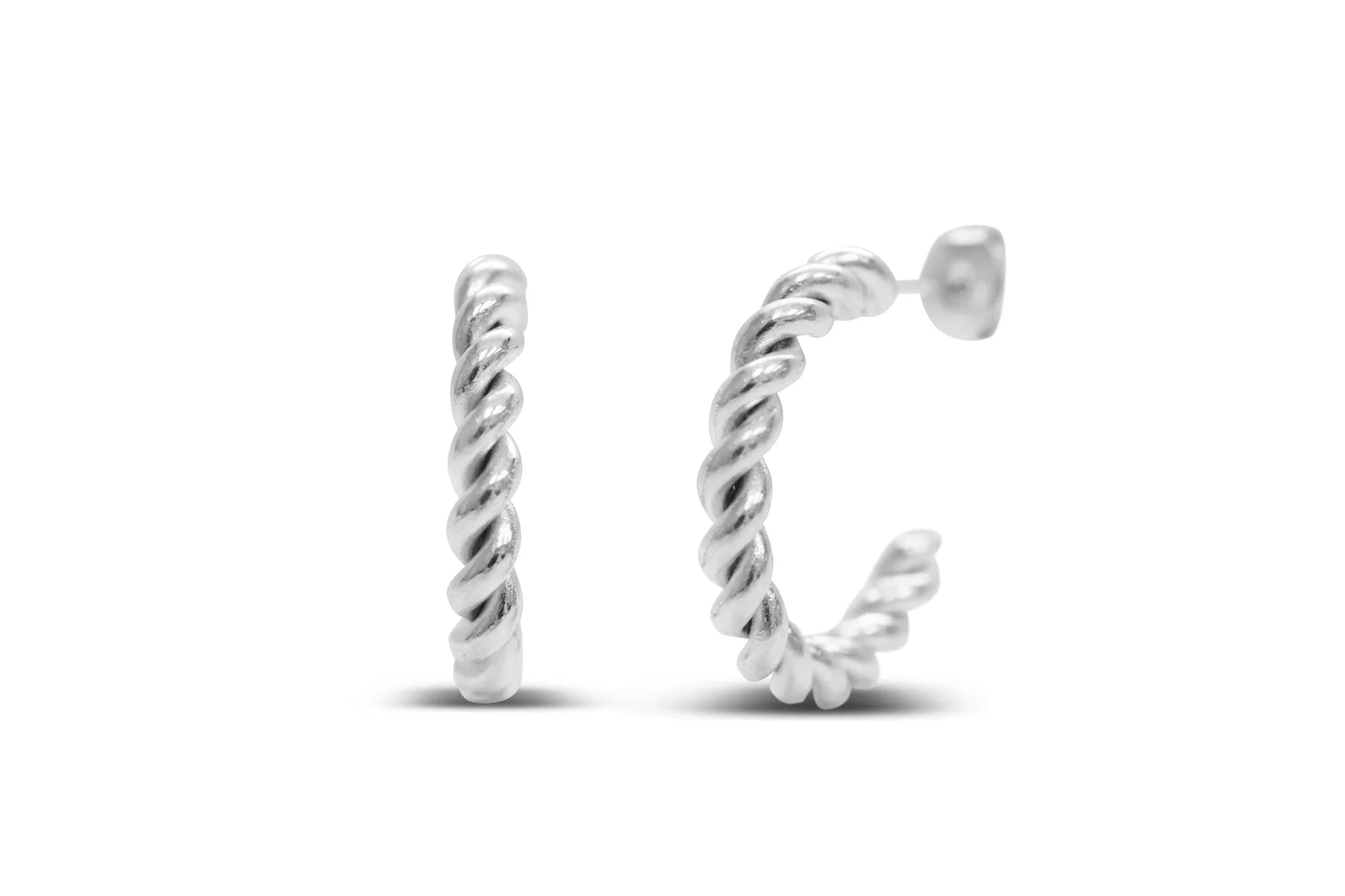 ISLA Weightless Hoops | Totally Twisted 25mm - Juli's Wearable Art