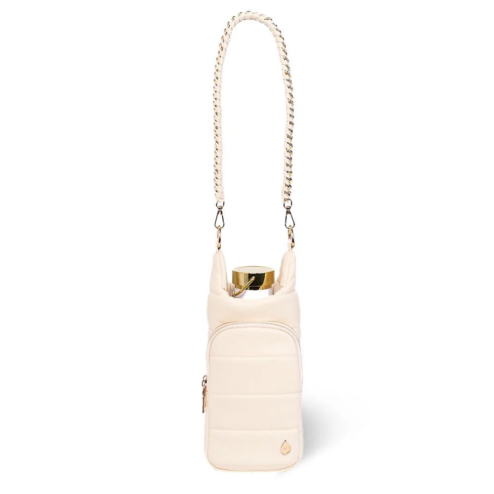 Ivory Vegan Leather HydroBag® with Strap Bundle - Juli's Wearable Art