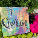 Jen Judd Original Artwork - Mixed Media Canvases - Juli's Wearable Art