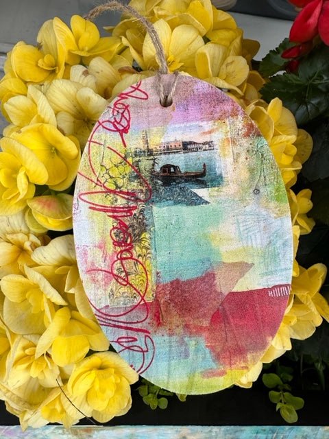 Jen Judd Original Artwork - Ornaments/Magnets - Juli's Wearable Art