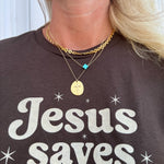 Jesus Saves I Spend Tee - Juli's Wearable Art
