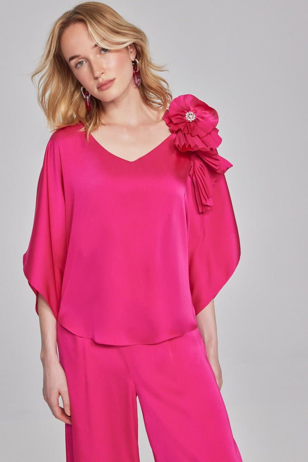 Joseph Ribkoff Floral Detail Top Style