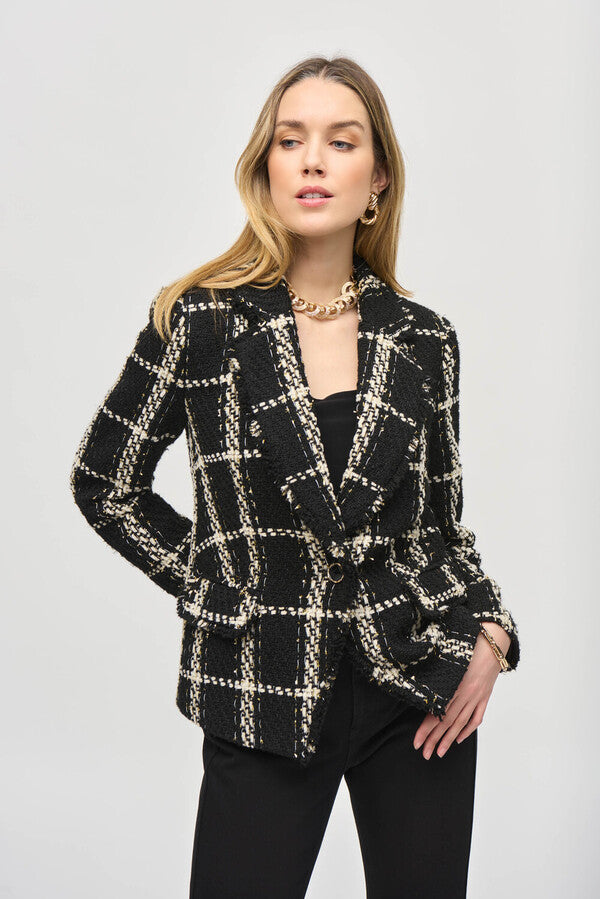 JOSEPH RIBKOFF Bohemian Business Blazer