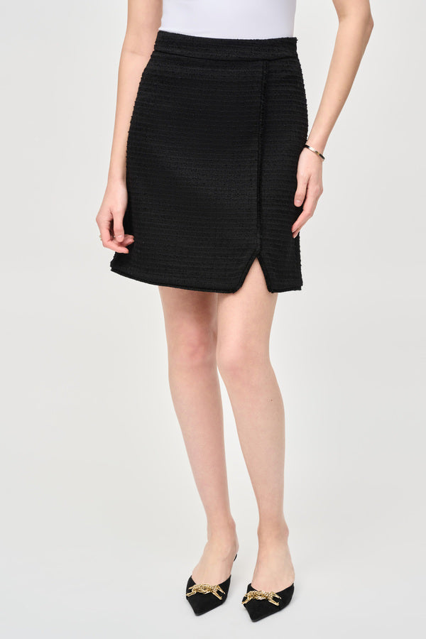 JOSEPH RIBKOFF Minimalist High-rise Slit Skirt