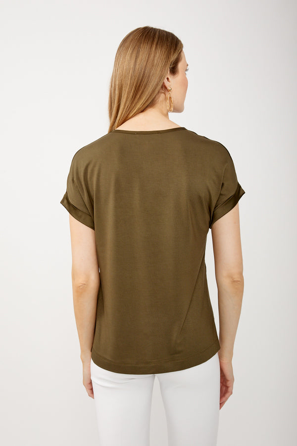 JOSEPH RIBKOFF Casual Crew Neck Tee