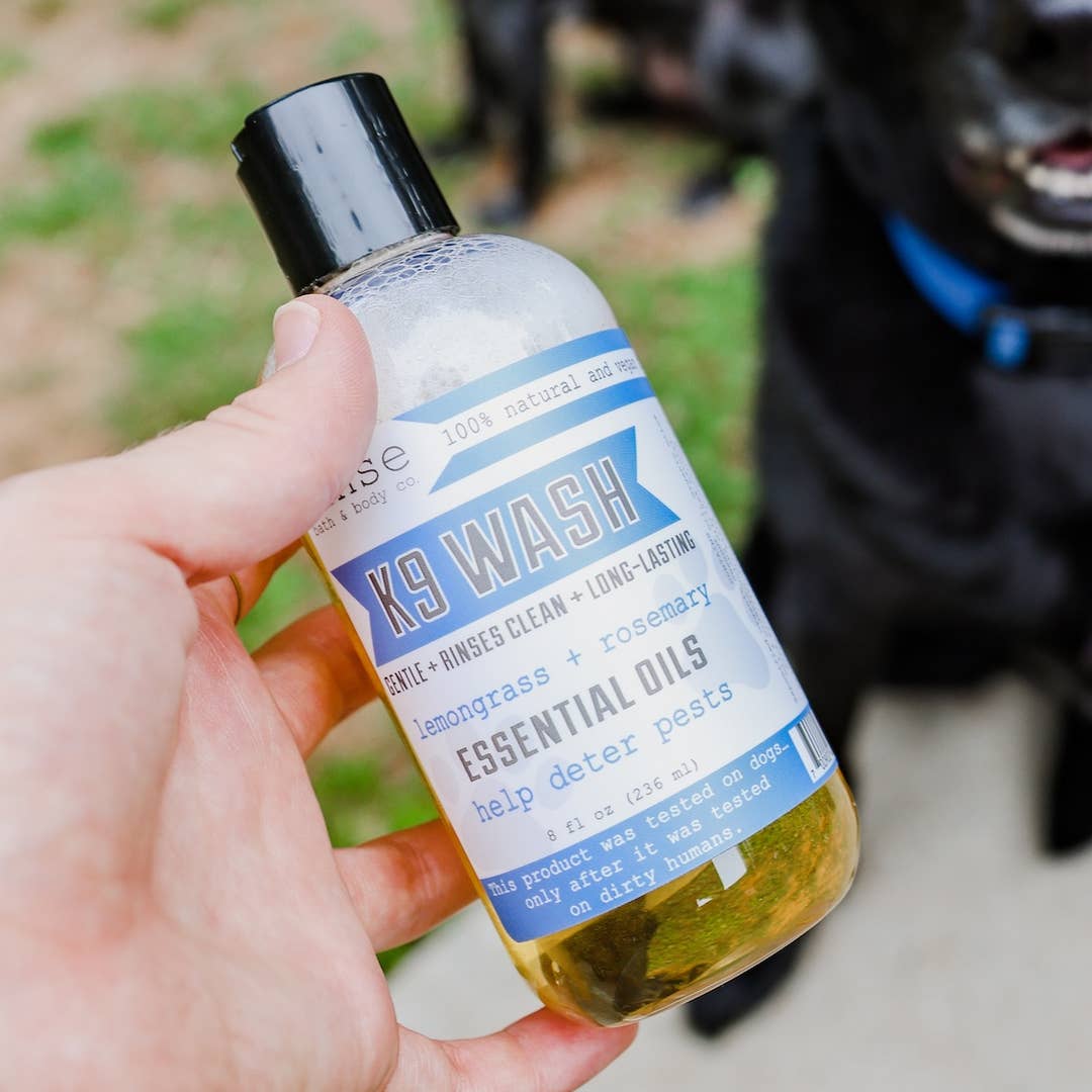 K9 Dog Wash | Lemongrass & Rosemary Essential Oil Soap - Juli's Wearable Art