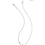 Kendra Scott Anya Flower Short Pendant Necklace | Silver Ivory Mix - Juli's Wearable Art