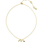 Kendra Scott Arlene Charm Necklace | Gold | White CZ - Juli's Wearable Art
