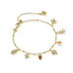 Kendra Scott Autumn Charm Bracelet | Gold Multi Mix - Juli's Wearable Art