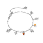 Kendra Scott Autumn Charm Bracelet | Silver Multi Mix - Juli's Wearable Art